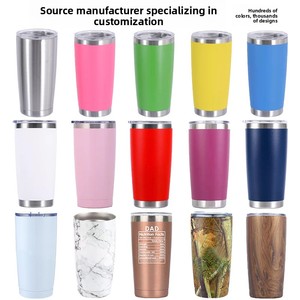 Tasse isotherme sous vide double paroi en acier inoxydable 20oz pour voiture, anti-chute, portable, isolation thermique – Nouveauté très demandée - Product Image 2