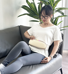 <span class=keywords><strong>Ceinture</strong></span> de massage abdominale amincissante pour femmes 2 en 1 Fonctions de vibration et de chauffage Sculpture de la taille et du ventre Outil de massage - Product Image 2