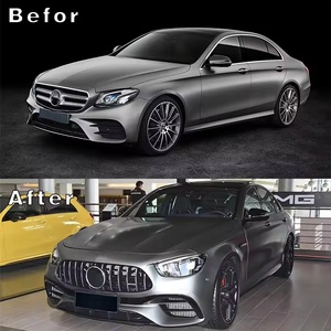 Kit carrosserie de haute qualité pour <span class=keywords><strong>Mercedes</strong></span>-Benz <span class=keywords><strong>Classe</strong></span> E 2016-2020 W213 Facelift vers 2024 W213 E63, pièces de voiture, pare-chocs, phares à LED E200 E300 - Product Image 2