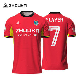 Magliette da <span class=keywords><strong>calcio</strong></span> in tessuto Jacquard personalizzate, - Product Image 2