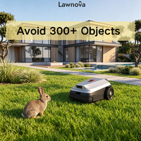 Mesin Pemotong Rumput Robot Lawnova, Mesin Pemotong Rumput Kontrol Jarak Jauh, Mesin Pemotong Rumput Zero Turn, Mesin Pemotong Rumput Robot Tanpa Kabel Perimeter dengan NRTK