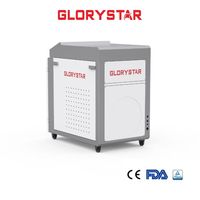 Machine de soudage laser portative Glorystar GW-H 1000W refroidie par eau, nettoyeur laser portable pour acier inoxydable et acier au carbone