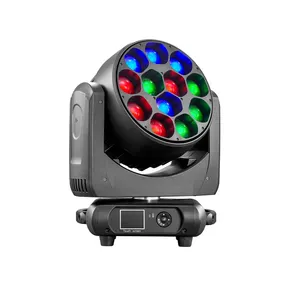 12*40W Zoom Wassen Rgbw 4in1 Stage Bewegende Hoofdverlichting