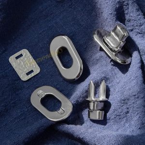 Framendino Pack Silver Turn Lock Clasps <b>Purse</b> Closure Twist Fastener Metal Bag Locks Clip Clasp Hardware For DIY Craft Handbag P - Product Image 5