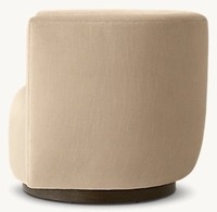Canapé simple en tissu avec accoudoirs, base en chêne, meubles de salon décontractés, fauteuil moderne et moelleux