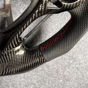 RPPF - Volante de Fibra de Carbono Forjado con Agarre <span class=keywords><strong>Increíble</strong></span>, Nuevo Accesorio para Honda Accord de 8.ª Generación <span class=keywords><strong>2008</strong></span> 2009 2010 2011 2012 - Product Image 4