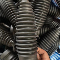 Manchon de protection télescopique en caoutchouc pour voiture, isolant ondulé, fabriqué en Chine, avec découpe sur mesure