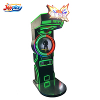 Machine de boxe à monnayeur, machine de frappe d'arcade en acier inoxydable pour parc d'attractions, jeu électronique de boxe