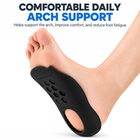 Semelles orthopédiques pour fasciite plantaire pour femmes et hommes, inserts de soutien de la voûte plantaire pour pieds plats, pour la douleur au talon, pour chaussures de marche et de travail