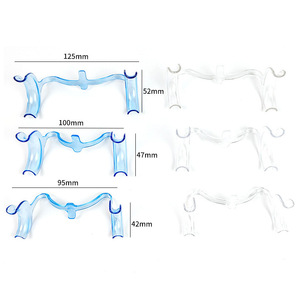 Ouvre-bouche dentaire en forme de M, en plastique transparent, en forme d'arc, pour adultes, petites, moyennes et grandes tailles - Product Image 1