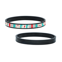 Bandeaux de sublimation imprimés sur mesure Base de bracelet en cuir tendance pour bracelets de bijoux à bricoler soi-même