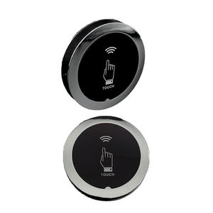 Sensor de <span class=keywords><strong>Puerta</strong></span> Táctil Metálico CANBO Serie M-501, Tipo Redondo, Sensor de Onda Infrarroja, Interruptor Automático para <span class=keywords><strong>Puerta</strong></span> - Product Image 2