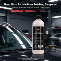Composé de polissage pour verre, nano-particules, éliminateur de rayures pour pare-brise et vitres de voiture