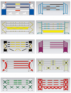 High Quality <strong>Aluminum</strong> Horse <strong>Jumps</strong> for <strong>Show</strong> Jumping Premium Saddle Pad for Horse Training - Product Image 6