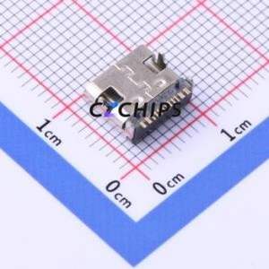 TYPE C-CQ-106PWB USB Connector SMD Connector ( Connector Type: Type-C )( Gender: Female )( Mounting Type: Horizontal Mount ) - Product Image 2