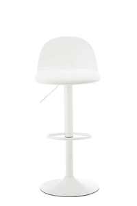 Kitchen and Restaurant Height-Adjustable Swivel Bar <b>Stool</b> With Thick Fabric Cushion and Metal Frame Soft Bar Chair - Product Image 4