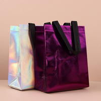 Sac à provisions non tissé personnalisé avec logo oem sacs non tissé à bas prix en gros sacs à provisions non tissés réutilisables écologiques