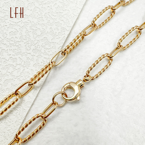 LFH-Cadena <span class=keywords><strong>de</strong></span> eslabones <span class=keywords><strong>de</strong></span> <span class=keywords><strong>oro</strong></span> <span class=keywords><strong>puro</strong></span> <span class=keywords><strong>de</strong></span> 18k y 18k <span class=keywords><strong>para</strong></span> <span class=keywords><strong>hombre</strong></span>, collar <span class=keywords><strong>de</strong></span> cadena <span class=keywords><strong>de</strong></span> eslabones <span class=keywords><strong>de</strong></span> 6,5mm, 18k, <span class=keywords><strong>oro</strong></span> sólido, Au750 - Product Image 6