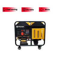 Type silencieux 3.5kva petit générateur de puissance pour le marché de voiture de parking de camping utilisation familiale démarrage automatique cadre ouvert fréquence 50/60Hz