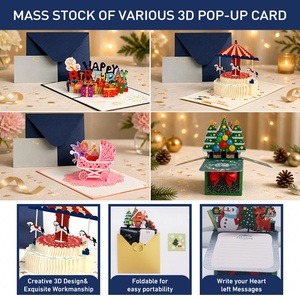 Biglietto d'Auguri 3D Pieghevole Pop-up per la Festa del Papà con Design a Cassetta degli Attrezzi e Busta, Biglietto di Ringraziamento per il Papà - Product Image 6