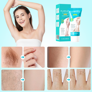 Usine OEM ODM marque privée FAYANKOU acide hyaluronique épilation douce crème d'épilation pour la peau corps cheveux rasage enlèvement - Product Image 4