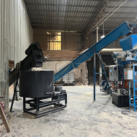 Nouvelle ligne de machines à copeaux de bois semi-automatiques HICAS de haute précision, personnalisées, pour la production de blocs de sciure de bois, capacité 4-5m3/8h