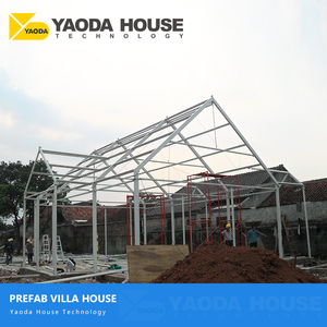 viento <span class=keywords><strong>fiables</strong></span> ligero Villas pequeñas casa 120M2 insonorizadas prefabricadas de acero Material Villa - Product Image 5