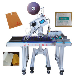 Chất lượng cao bề mặt phẳng phân trang máy dán nhãn thực phẩm túi nhựa máy dán nhãn + trang Máy đếm - Product Image 1