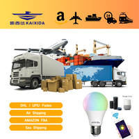 Agent d'expédition DDP, service logistique de livraison porte-à-porte, FBA USA, expédition DDP par air et par mer, lampe intelligente de Chine vers les États-Unis
