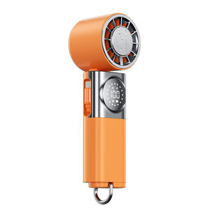 Economical Orange Mini Air Conditioner <b>Fan</b> Car Hand <b>Fan</b> Custom Logo Orange Hand Held <b>Fan</b> - Product Image 1