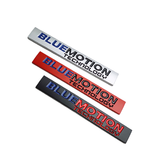 Pegatina Metálica 3D Autoadhesiva de Lujo para Automóvil, Insignia BLUE MOTION de Un Solo Uso - Product Image 1