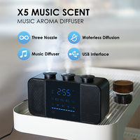 Diffuseur d'arômes musical CNUS X5 avec contrôle par application, diffuseur d'arômes commercial, machine à diffuser des parfums, logo personnalisé