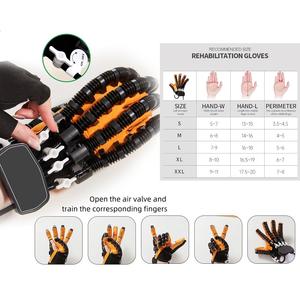 Cerdas Hemiplegia peralatan pemulihan Stroke jari latihan terapi Stroke tangan berolahraga tangan robot sarung tangan rehabilitasi - Product Image 6