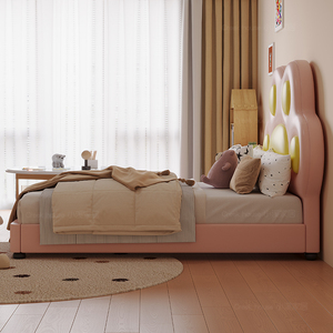 Ensemble de meubles de chambre à coucher en cuir rembourré pour jeunes garçons avec <span class=keywords><strong>armoire</strong></span> pour salle à manger/salle de sport - Product Image 4