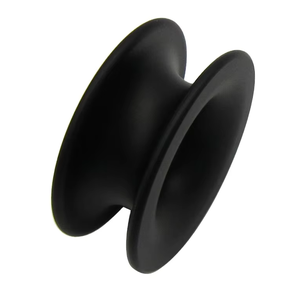 Pasacables de goma de silicona moldeada OEM con doble brida, tamaño personalizado, piezas de buje de goma impermeables para cables - Product Image 5