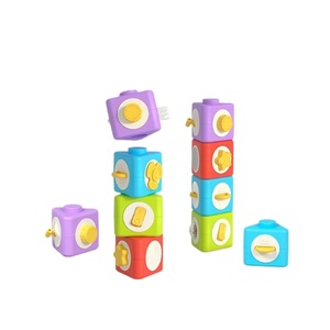 Juguete Educativo Montessori <span class=keywords><strong>de</strong></span> Plástico <span class=keywords><strong>para</strong></span> <span class=keywords><strong>Bebés</strong></span> <span class=keywords><strong>de</strong></span> 0 a 6 <span class=keywords><strong>Meses</strong></span> y <span class=keywords><strong>de</strong></span> 0 a 3 Años, Apilable, <span class=keywords><strong>de</strong></span> Causa y Efecto - Product Image 1