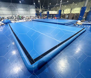 Esteras de gimnasia inflable para uso en pista de aire, juego completo, Guangzhou, Alibabab, precio barato de fábrica - Product Image 5