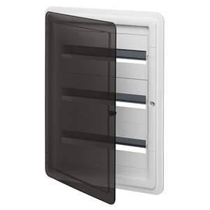 Panel de interruptores empotrado Vimar V53154 de 2 módulos, plástico, IP40, fácil instalación - Product Image 1