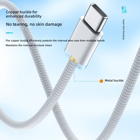15 câbles de charge rapide USB-C vers USB-C 60W tressés avec chargeur PD pour iPhone 15 Pro Max