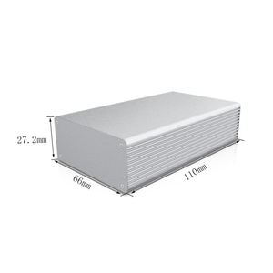 EBM Quality Custom Industrial Extruded Aluminum Alloy <b>Enclosure</b> Metal Housing Electronic Junction Box Cases IP54 Rated OEM/ODM - Product Image 1