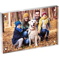 Cadre photo en acrylique magnétique double face pour la décoration de bureau, de table et de la maison, et comme cadeau – Vente en gros