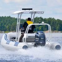 REACH-SEA ST500 5m 19ft 9 personnes Hypalon Achilles Central Control Aluminium RIB Rigid Gonflable Boat