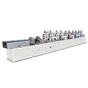 JYD factory price 60m per minute speed full automatic V Shape L Shape CNC Cutting Paper Edge Protector Making Machine