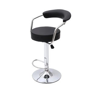 Chaise de bar simple pour pub, tabouret rond en métal violet, style nordique, - Product Image 1