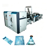 Machine automatique de fabrication de sacs pliés en C sur rouleau JDCF-600 avec couteau de découpe