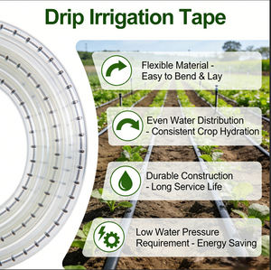 نظام ري زراعي بسعر المصنع لمساحة هكتار واحد، تصميم أنابيب/خراطيم للري الزراعي، خرطوم تنقيط 16 مم، خط ري، أنبوب ري - Product Image 5