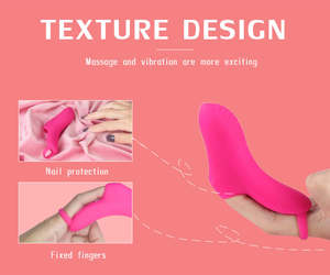 Nouveaux vibrateurs pour femmes en silicone, produits sexuels, manchon vibrant, vibrateur pour doigts - Product Image 3