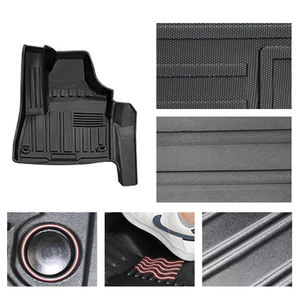 Tapis de sol TPE adaptés aux <span class=keywords><strong>Toyota</strong></span> Noah Voxy90 conduite à droite, tapis de sol de voiture imperméables et résistants à l'usure, coussinets de pied - Product Image 6
