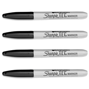 Marcador Permanente Sanfu <span class=keywords><strong>TEC</strong></span> Sharpie13401 a Base de Aceite, Negro, Sin Halógenos y Baja Corrosión, para Dibujo en Papel - Product Image 3
