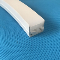 Tube en silicone LED néon flexible séparable US-N2020S 20*20mm, diffuseur de manchon, tuyau en caoutchouc, profil LED